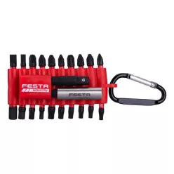 FESTA Torx bitkészlet mágneses adapterrel S2 25 mm