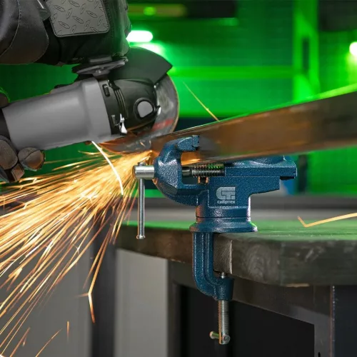 SIBRTEH 65mm mini forgatható satu üllővel