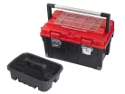 QBRICK REGULAR Szerszámosláda trophy 2 carbo HD piros