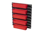 QBRICK SYSTEM ONE Tárolóláda + QBRICK SYSTEM PRO tárolóláda fali tartóval 4