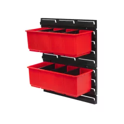   QBRICK SYSTEM ONE Tárolóláda + QBRICK SYSTEM PRO tárolóláda fali tartóval 5