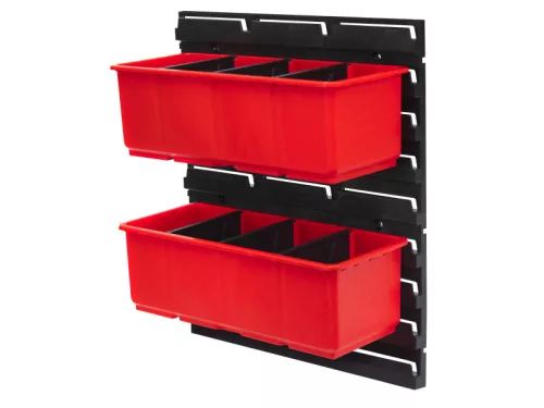 QBRICK SYSTEM ONE Tárolóláda + QBRICK SYSTEM PRO tárolóláda fali tartóval 5