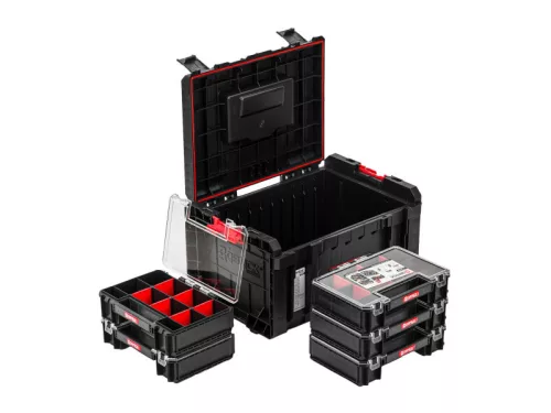 QBRICK SYSTEM PRO Szerszámosláda + 5 db organiser multi