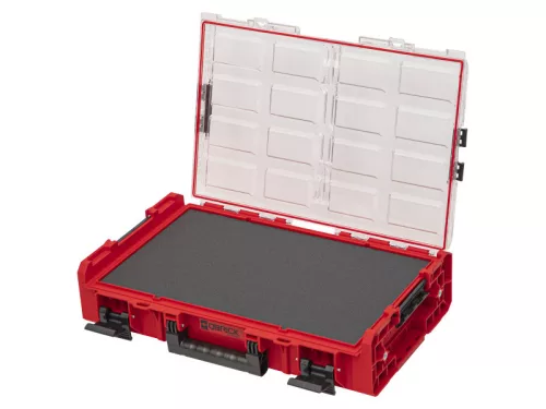 QBRICK SYSTEM ONE 2.0 Organiser XL Szivacs betétes Red Ultra HD