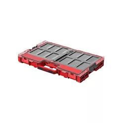   QBRICK SYSTEM ONE 2.0 Organiser L szivacsbetétes Red Ultra HD