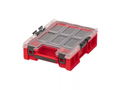 QBRICK SYSTEM ONE 2.0 Organiser M szivacs betétes Red Ultra HD