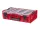 QBRICK SYSTEM ONE Organiser XXL Többrétegű Hab Betétes Red Ultra HD