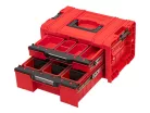 QBRICK SYSTEM PRO Szerszámosláda Fiókos 2 EXPERT Red Ultra HD