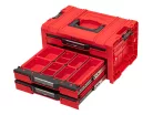 QBRICK SYSTEM PRO 2.0 Szerszámosláda Fiókos 3 EXPERT Red Ultra HD