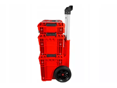 QBRICK SYSTEM PRIME Gurulós szerszámosláda Custom SET 2 Red Ultra HD