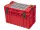 QBRICK SYSTEM ONE 2.0 Szerszámosláda Expert 450 Red Ultra HD