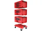 QBRICK SYSTEM PRO Gurulós Fiókos Szerszámosláda 3 Red Ultra HD