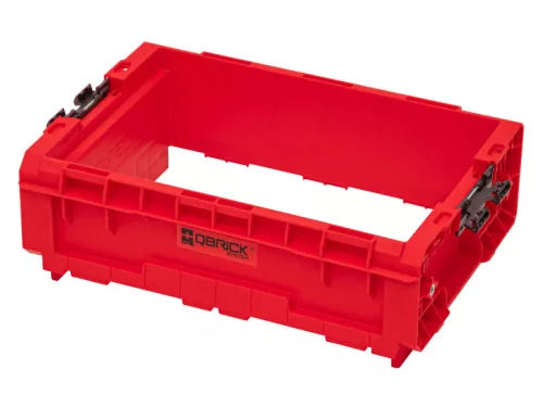 QBRICK SYSTEM PRO 2.0 Szárszámos láda Bővítő Custom Red Ultra HD