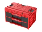 QBRICK SYSTEM ONE Fiókos Szerszámosláda 2.0 Red