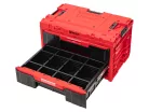 QBRICK SYSTEM ONE Fiókos Szerszámosláda 2.0 Red