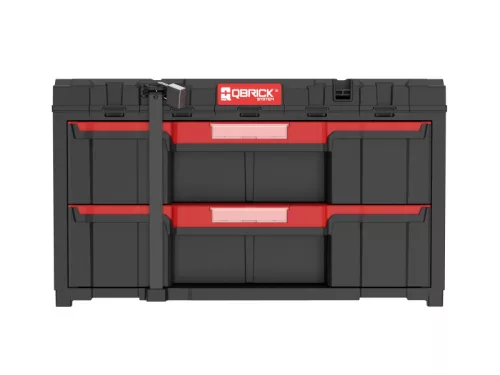 QBRICK SYSTEM ONE 2.0 2 Fiókos szerszámosláda