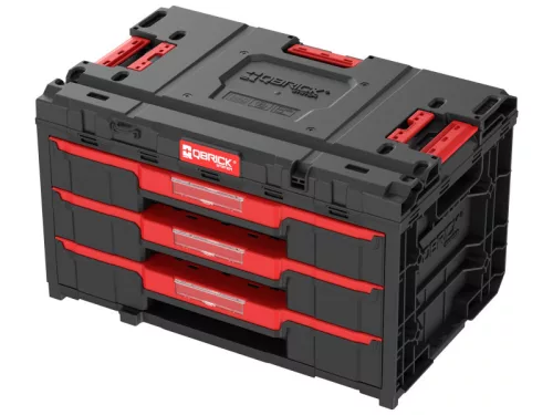 QBRICK SYSTEM ONE 2.0 3 Fiókos szerszámosláda 2.0