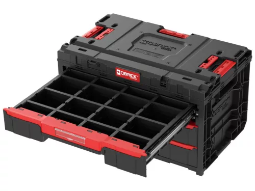QBRICK SYSTEM ONE 2.0 3 Fiókos szerszámosláda 2.0