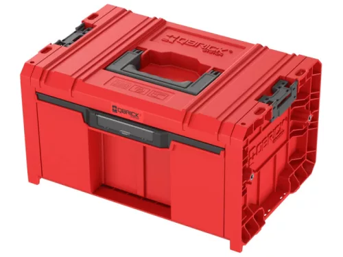 QBRICK SYSTEM PRO 2.0 Fiókos Szerszámosláda rendszer 6 Red Ultra HD