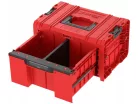 QBRICK SYSTEM PRO 2.0 Fiókos Szerszámosláda rendszer 6 Red Ultra HD