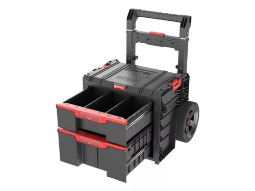 QBRICK SYSTEM PRO 2.0 Gurulós szerszámos láda 2 fiókos