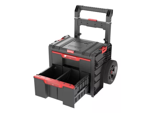 QBRICK SYSTEM PRO 2.0 Gurulós szerszámos láda 2 fiókos