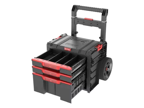 QBRICK SYSTEM PRO 2.0 Gurulós szerszámos láda 3 fiókos