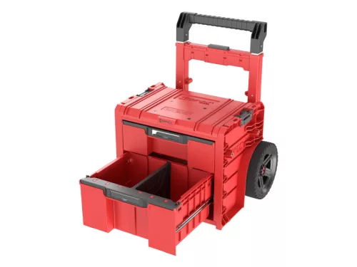 QBRICK SYSTEM PRO 2.0 Gurulós szerszámosláda Fiókos 2 Red Ultra HD