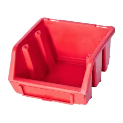 QBRICK REGULAR Ergobox címkézhető 0,5 L piros