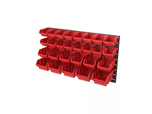 QBRICK REGULAR Tároló fal rekeszekkel 29 részes