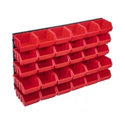 QBRICK REGULAR Fali tárolórendszer 29 részes