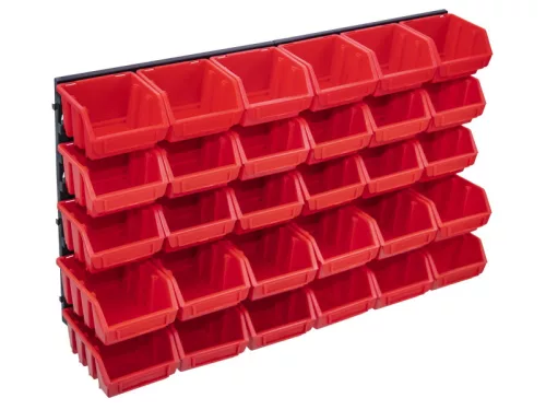 QBRICK REGULAR Fali tárolórendszer 29 részes