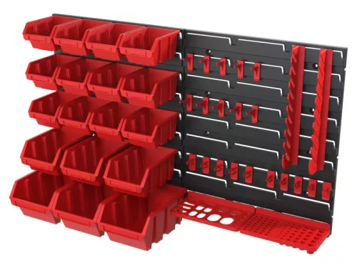 QBRICK REGULAR Fali tárolórendszer 43 részes