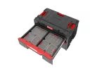 QBRICK SYSTEM ONE 2.0 Szerszámosláda 2 fiókos 10 részes rendszerező készlettel