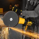 DENZEL 230mm 2400W lágy indítású sarokcsiszoló AG-230-2400