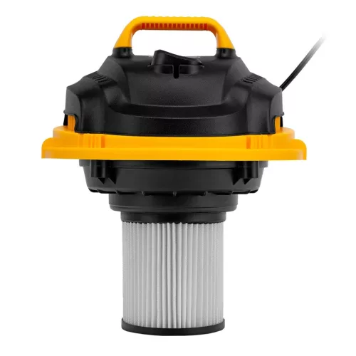 DENZEL 1200W 15L építési száraz- nedves porszívó EVC15-2-5, INOX, 3 év garancia