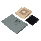 DENZEL 1200W 15L építési száraz- nedves porszívó EVC15-2-5, INOX, 3 év garancia