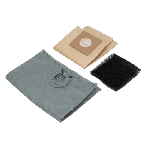 DENZEL 1200W 15L építési száraz- nedves porszívó EVC15-2-5, INOX, 3 év garancia