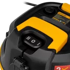 DENZEL 1400W 30L építőipari száraz- nedves porszívó szett, kisgép csatlakozás, szűrőtisztító funkció, leeresztő csap, RVC30-3-5, 3 év garancia