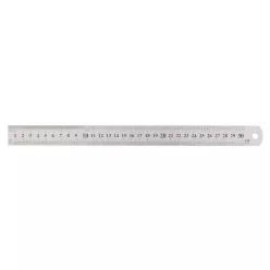 SPARTA 150mm fém vastag vonalzó mérőpálca