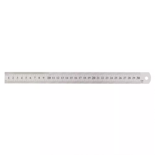 SPARTA 150mm fém vastag vonalzó mérőpálca