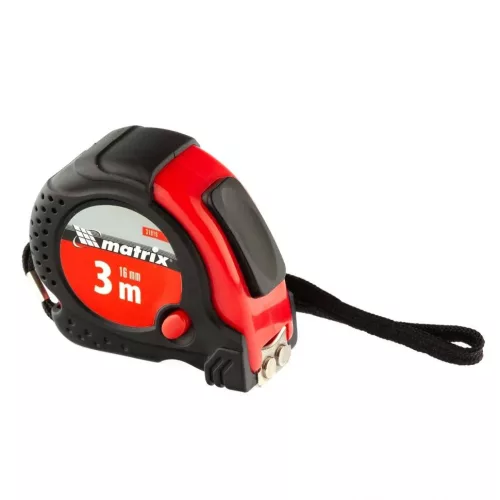 MTX 3mx16mm STATUS mérőszalag mágneses gumírozott