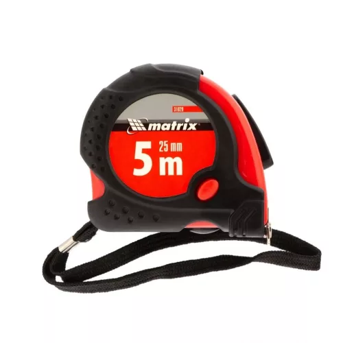 MTX 5mx25mm STATUS mérőszalag mágneses gumírozott