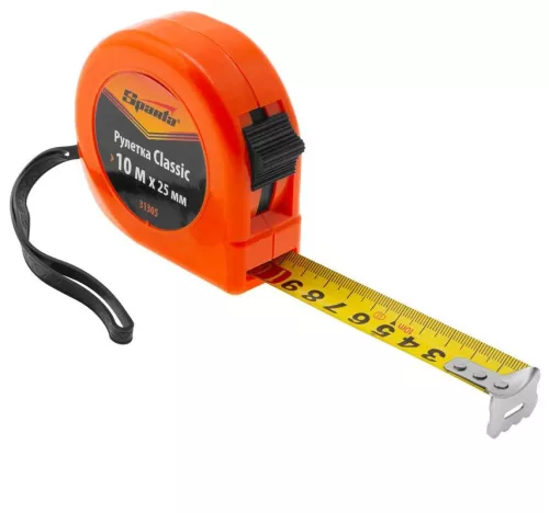 SPARTA 10mx25mm Classic mérőszalag