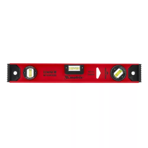 MTX 400mm alumínium vízmérték ütésálló, állítható libella