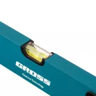 GROSS 800mm professional alumínium vízmérték megerősített, ütésálló recézett