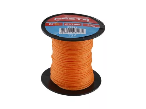 FESTA Kőműves zsinór 50 fm x 1,7 mm narancssárga