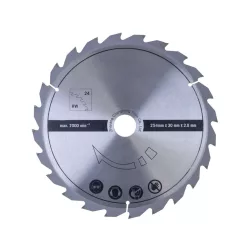   Scheppach TCT körfűrészlap 254x30x2,8 mm, 24 fog, fához – HS 254, HM 110 MP, HM 100 T