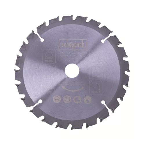 Scheppach TCT fűrészlap 160x20x2,4 mm, 24 fog – DIVAR 55 és PL 55 merülőfűrészhez, gyors vágás