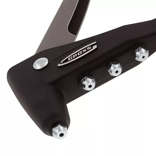 GROSS Professional 2,4-4,8mm szegecselő gumírozott markolat